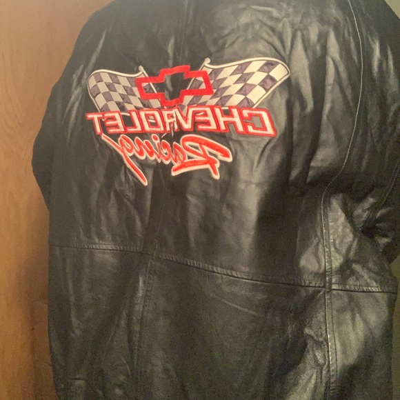 Chevrolet Racing Leather Jacket - Picture 2 of 5